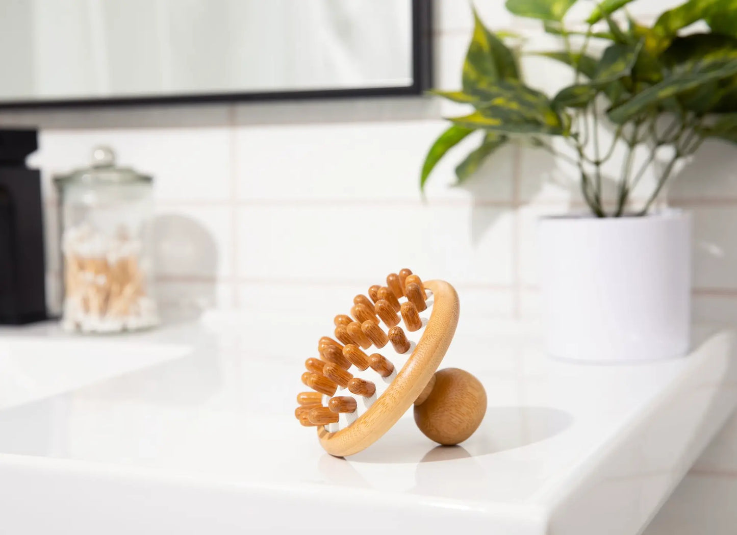 Bamboo Scalp Massager Hair Growth | Cozy Time Living