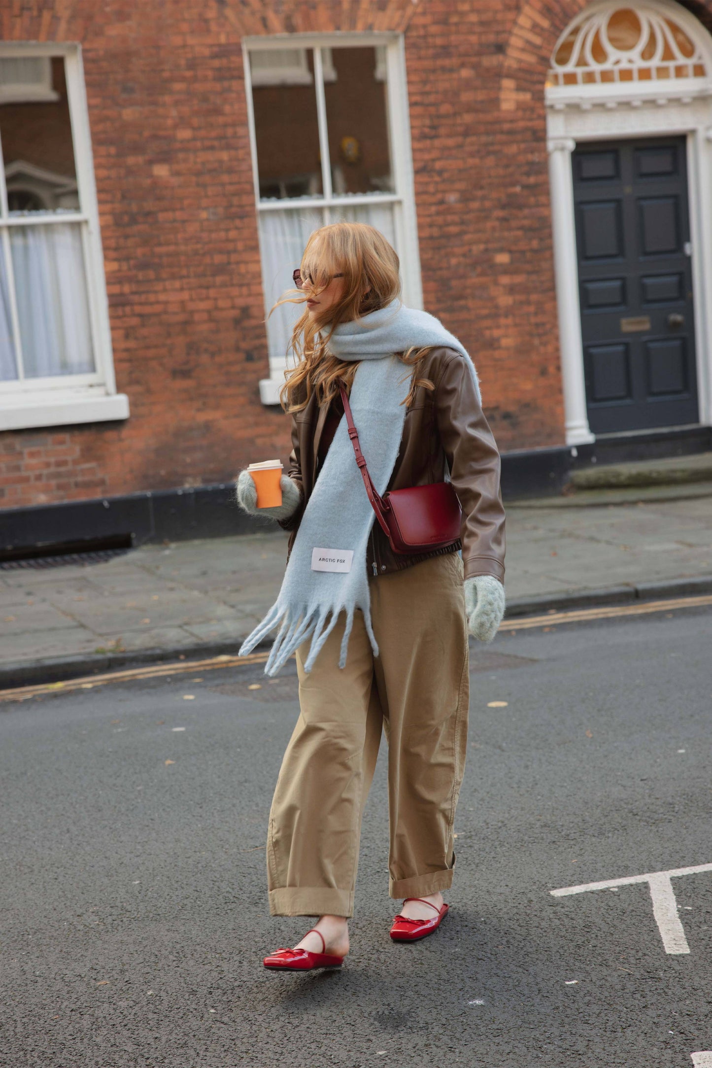 The Stockholm Scarf - 100% Recycled - Glacier Blue - FW25