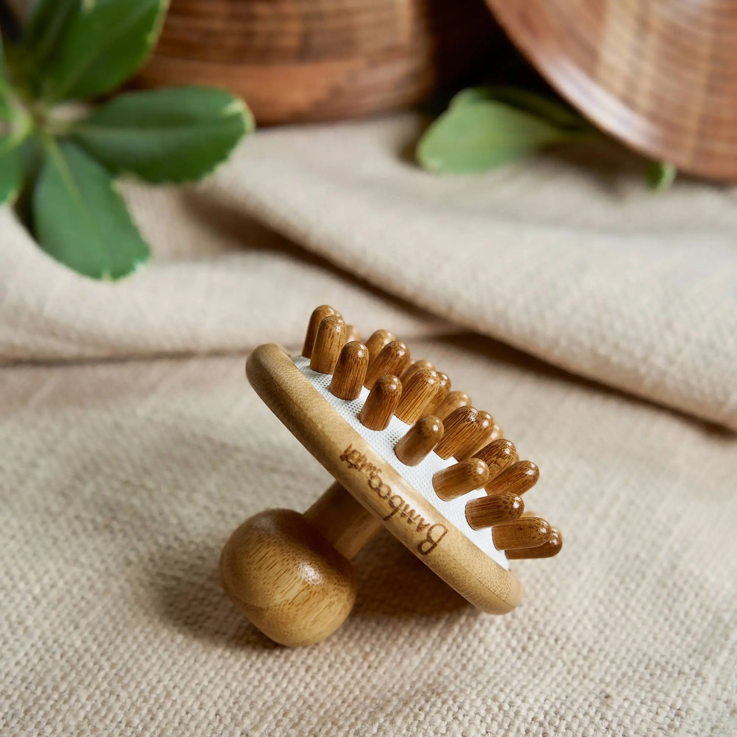 Bamboo Scalp Massager Hair Growth | Cozy Time Living
