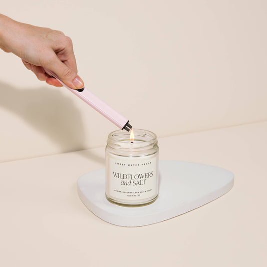 Eco Candle & Arc Lighter Gift Set | Cozy Time Living